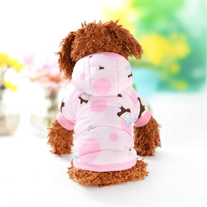 2018 Winter Pet Dog Clothes Warm Down Jacket