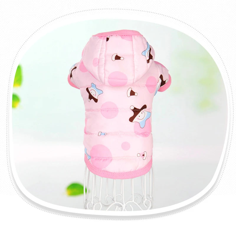 2018 Winter Pet Dog Clothes Warm Down Jacket