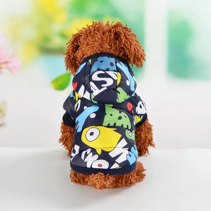 2018 Winter Pet Dog Clothes Warm Down Jacket