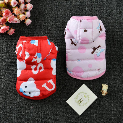 2018 Winter Pet Dog Clothes Warm Down Jacket