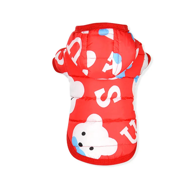 2018 Winter Pet Dog Clothes Warm Down Jacket