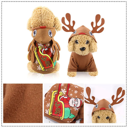 Christmas Dog Clothes Winter Pet Clothes