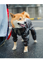 Waterproof Dog Raincoat With Hood Transparent Pet Cat Puppy Rain Coat Pet Jacket Clothes For Small Medium Large Dog Pet Supplies