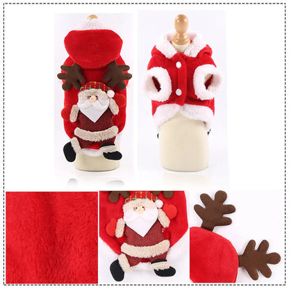 Christmas Dog Clothes Winter Pet Clothes