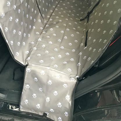 CAWAYI KENNEL Dog Carriers Waterproof Rear Back Pet Dog Car Seat Cover