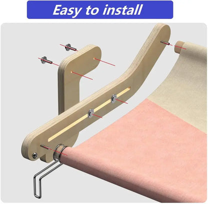 Bedside Bed Pet Nest Window Hanging Cat Bed