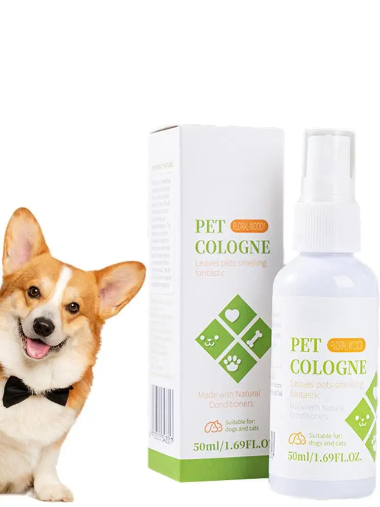 50ml Dog Perfume Spray Pet Odor Eliminator Spray
