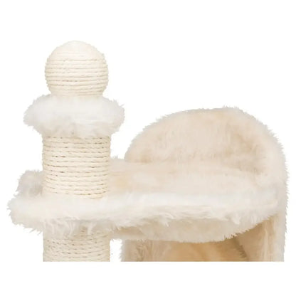 Plush Cat Tree Sisal Scratching Post Tunnel Hammock Combo