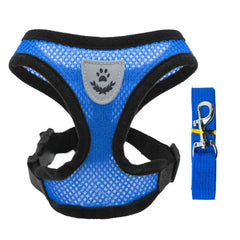Cat Dog Harness With Lead Leash Kitten Puppy Outdoor Walking Collar Harness Adjustable Vest For Small Medium Pet Accessories