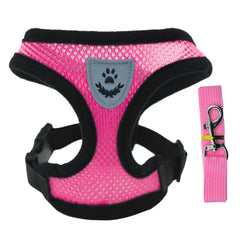 Cat Dog Harness With Lead Leash Kitten Puppy Outdoor Walking Collar Harness Adjustable Vest For Small Medium Pet Accessories