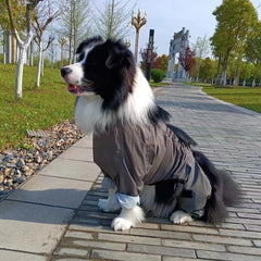 Waterproof Dog Raincoat Jumpsuit For Medium Large Dogs Rain Coat Outdoor Pet Clothes Puppy Doberman Labrador Husky Jacket