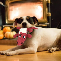 Pet Chew Toys Interactive Cartoon Animal Plush Alligator Shape Dog Sound Toy Gnawing Grinding Teeth Training Supplies
