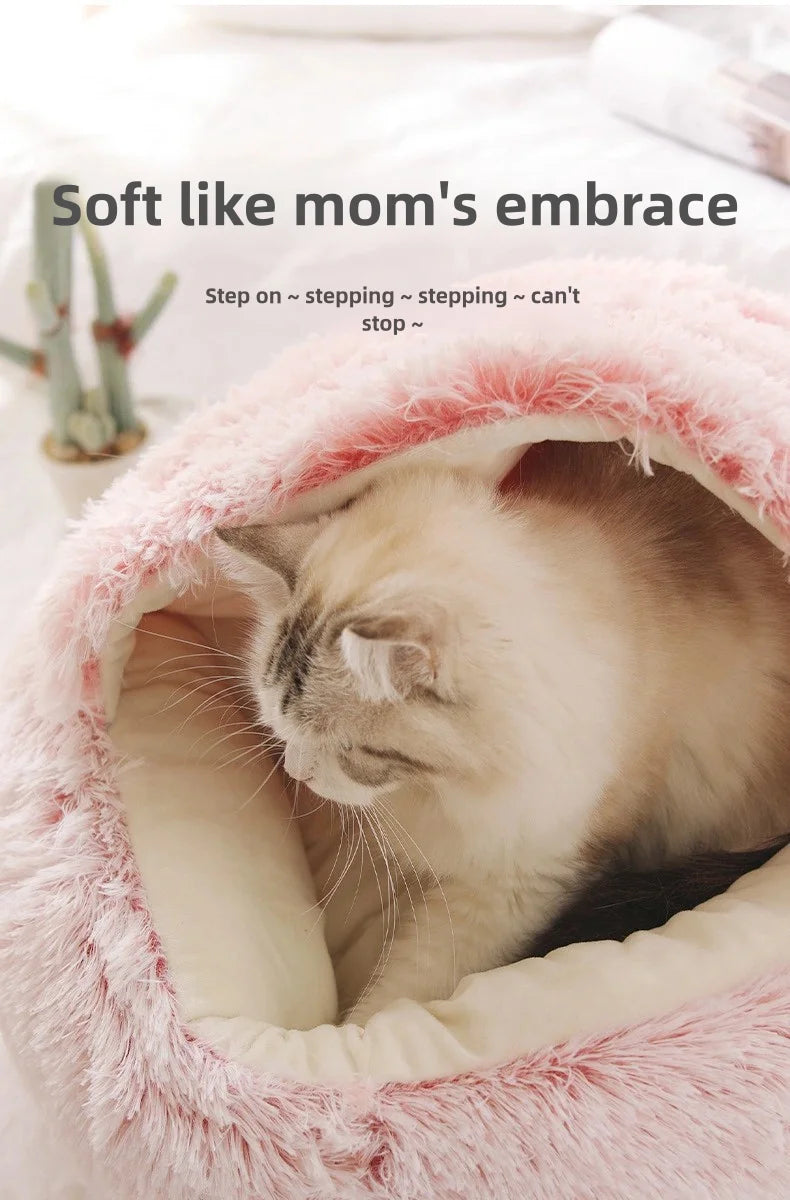 Autumn and Winter soft plush pet bed