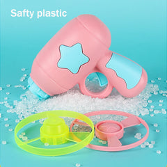 Funny Cat Interactive Teaser Training Toy Rotating Flying Discs Games Toys Pets Supplies Accessories Toys for Cat Random Color