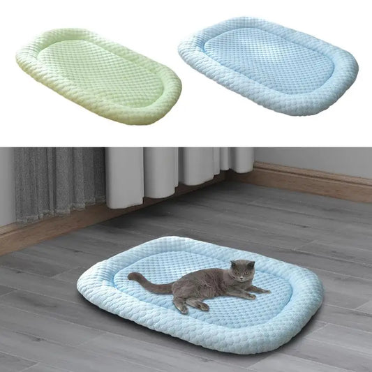 Cat Bed Breathable Dog Sleeping Pad Cat Nest Cushion Dog Crate Mat Dog Mat Summer Pad Cooling Beds For Summer