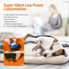 3.5L Automatic Pet Feeder WiFi APP Smart Timed Dosing Feeder Cat Dog Food Dispenser 2L Auto Drink Fountain Water Feeder Cat Bowl