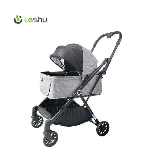 Pet Stroller,New Design Easy To Carry Pet Strollers For 2 Pets For Cats And Dogs