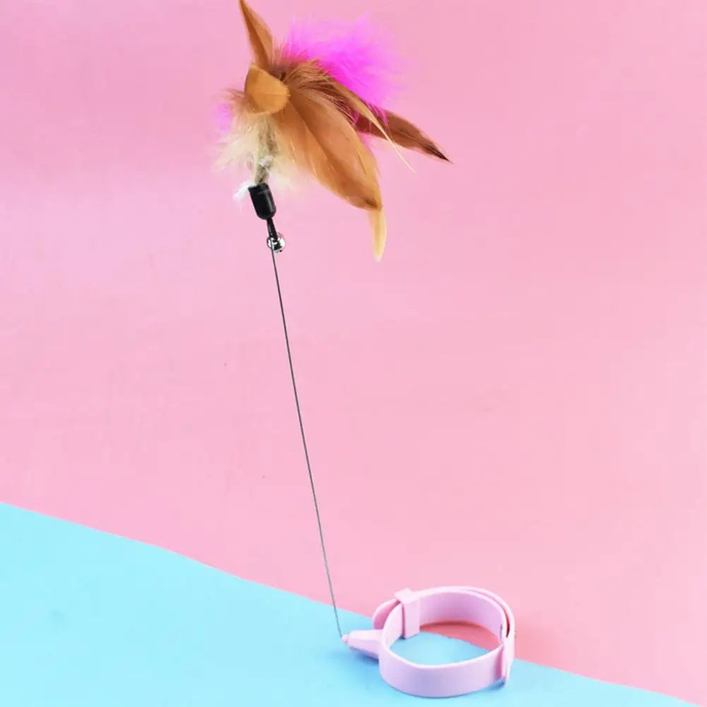 Cat Toys Feather Collar