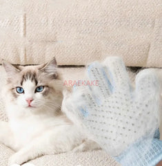 Pet grooming gloves, hairbrush remover, cat grooming tool, hair removal supplies, massage comb, cat hair cleaner