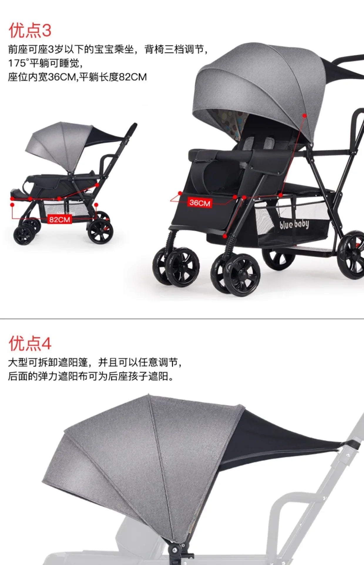 Dog Stroller Lightweight Llightweight Folding Stroller