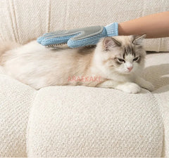Pet grooming gloves, hairbrush remover, cat grooming tool, hair removal supplies, massage comb, cat hair cleaner