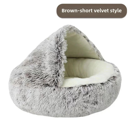 Autumn and Winter soft plush pet bed