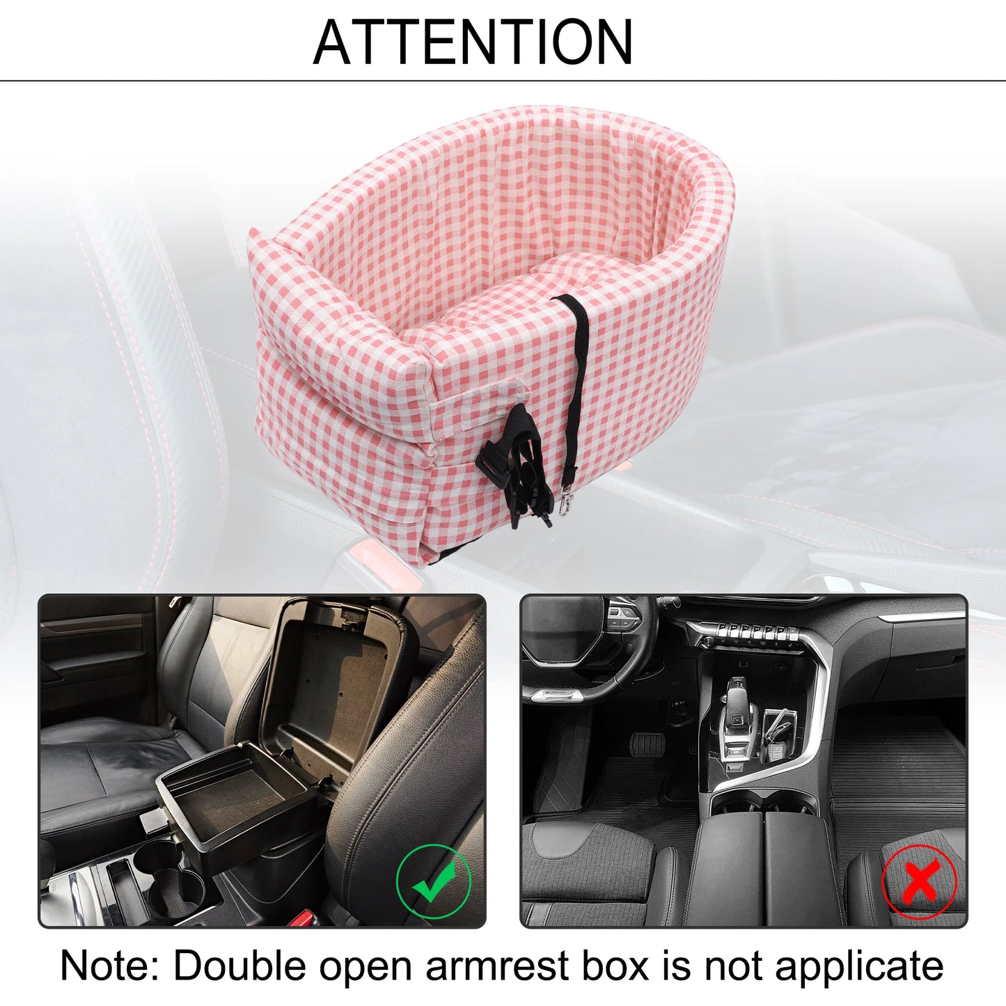 UXCELL Dog Car Seat Bags
