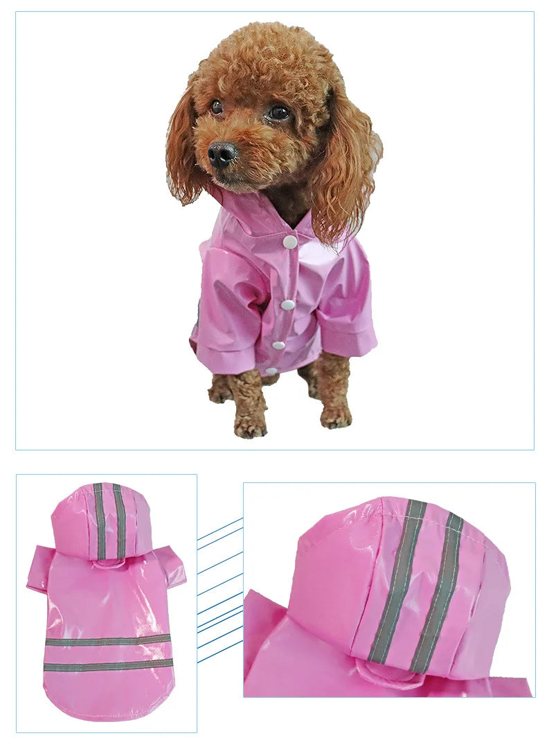 Summer Outdoor Puppy Pet Rain Coat