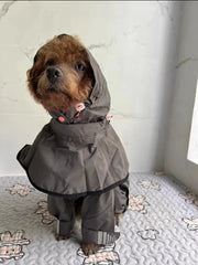 Waterproof Dog Raincoat Jumpsuit For Medium Large Dogs Rain Coat Outdoor Pet Clothes Puppy Doberman Labrador Husky Jacket
