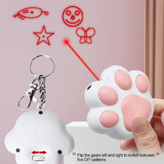 Pet Toys Cat USB Rechargeable Multifunctional Pet Laser Toy For Cats Interactive Funny Kitten Training Laser Toy Cat Accessories