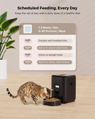 3.5L Automatic Pet Feeder WiFi APP Smart Timed Dosing Feeder Cat Dog Food Dispenser 2L Auto Drink Fountain Water Feeder Cat Bowl