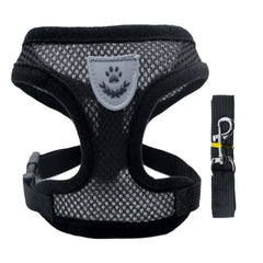 Cat Dog Harness With Lead Leash Kitten Puppy Outdoor Walking Collar Harness Adjustable Vest For Small Medium Pet Accessories