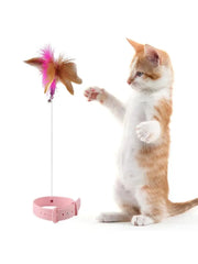 Cat Toys Feather Collar