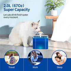 3.5L Automatic Pet Feeder WiFi APP Smart Timed Dosing Feeder Cat Dog Food Dispenser 2L Auto Drink Fountain Water Feeder Cat Bowl