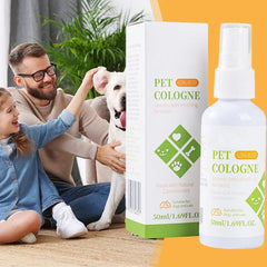 50ml Dog Perfume Spray Pet Odor Eliminator Spray Long-Lasting Dog Calming Deodorizer Dog Conditioner Spray For Smelly Dogs