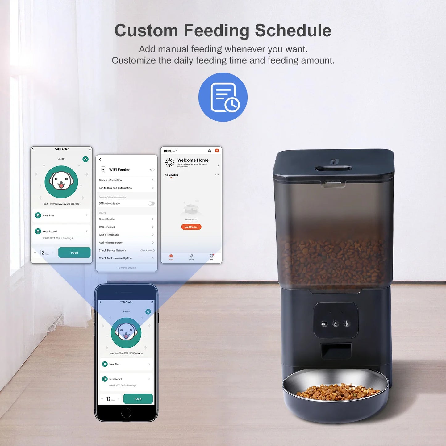 6L Dog Automatic Feeder
