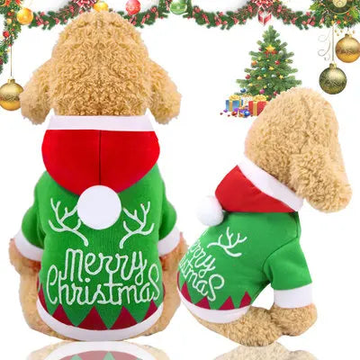 Christmas Dog Clothes Winter Pet Clothes