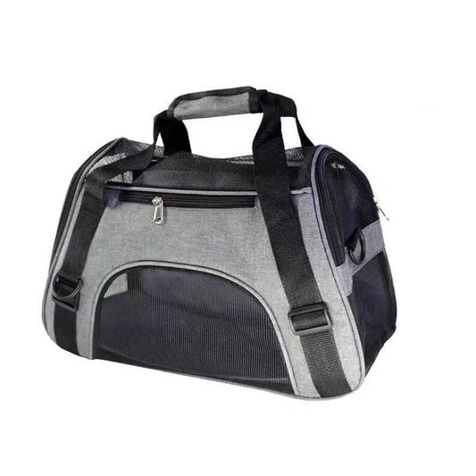 Cat Dog Carrier Soft-Sided Pet Travel Carrier Breathable Mesh Small Dog Cat Outdoor Tent Carrier Outgoing Pets Handbag