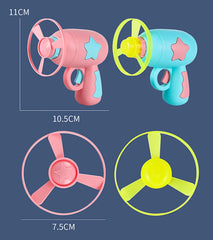 Funny Cat Interactive Teaser Training Toy Rotating Flying Discs Games Toys Pets Supplies Accessories Toys for Cat Random Color