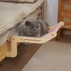 Safety Breathable Cats Bed Durable Window Balcony Hanging Cat Hammock for Pet Indoor Cat Bed