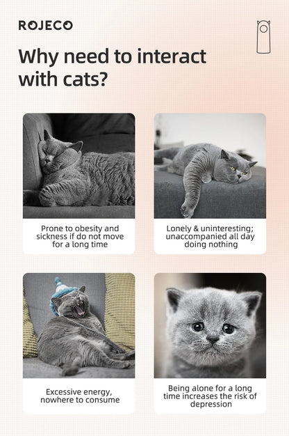 ROJECO Automatic Cat Toy