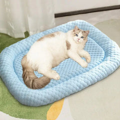 Cat Bed Breathable Dog Sleeping Pad Cat Nest Cushion Dog Crate Mat Dog Mat Summer Pad Cooling Beds For Summer