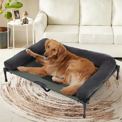 BINGOPAW Outdoor Elevated Dog Bed