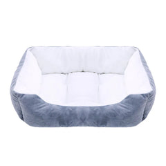 Bed for Dog Cat Pet Square Plush Kennel Medium Small Dog Sofa Bed Cushion Pet Calming Dog Bed House Pet Supplies Accessories