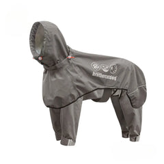 New Dog Raincoat Waterproof and Comfortable Fabric Night Reflective Hooded Pet Supplies Labrador Golden Retriever Bulldog