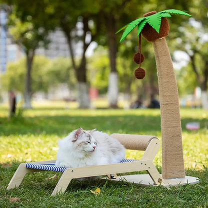 Pet Lounge Chair Portable Solid Cat Hammock