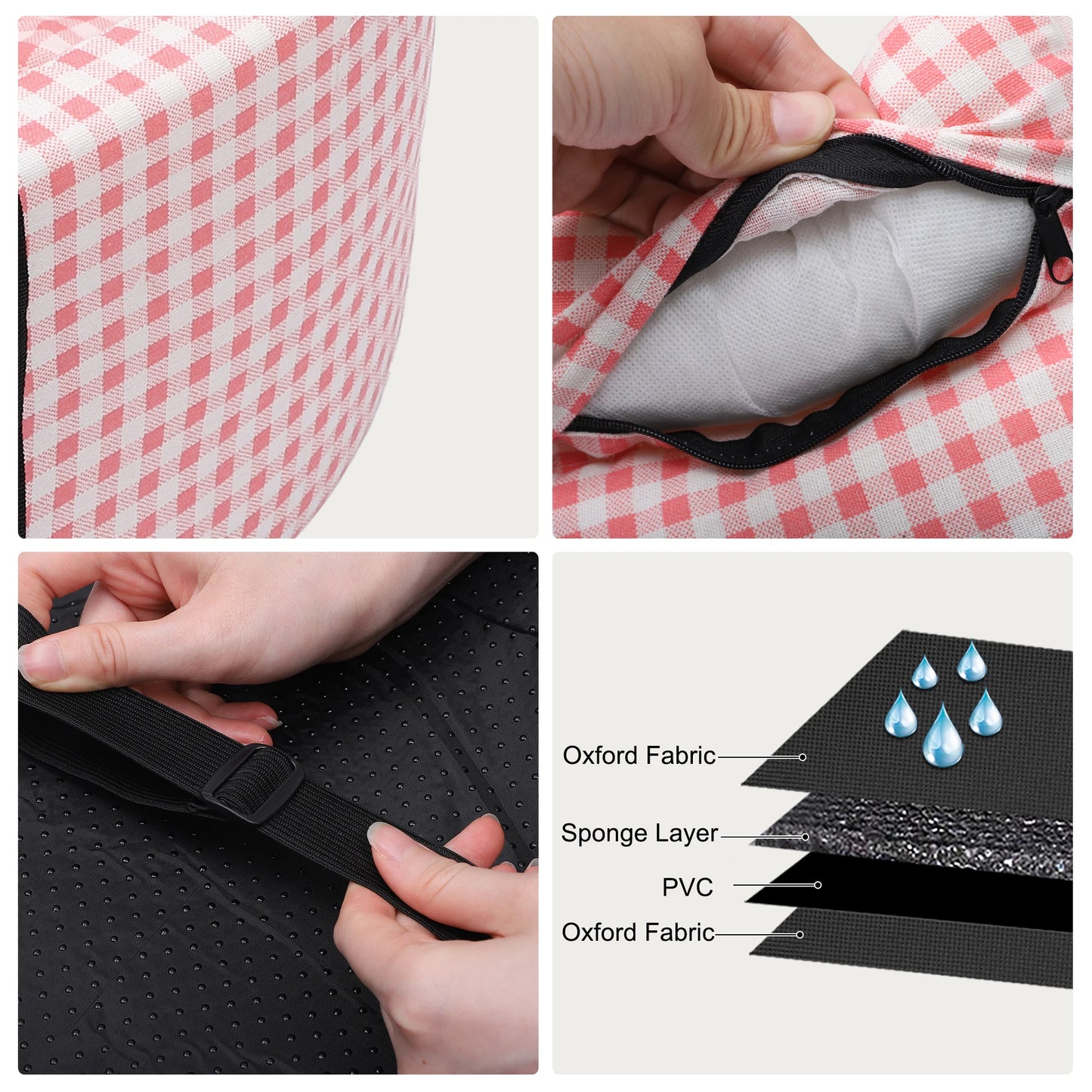 UXCELL Dog Car Seat Bags