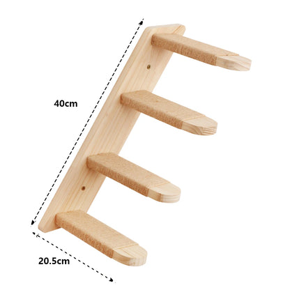 Cat Hammock Cat Tree Wall Mounted Wooden Furniture Scratcher