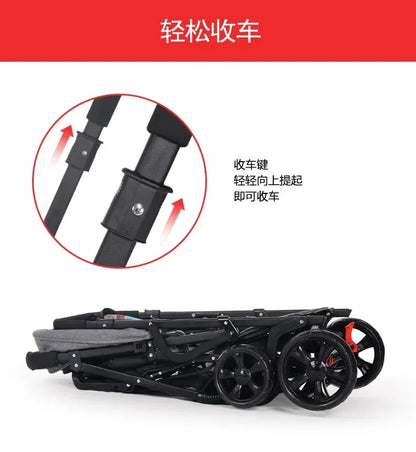 Dog Stroller Lightweight Llightweight Folding Stroller