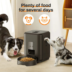 3.5L Automatic Pet Feeder WiFi APP Smart Timed Dosing Feeder Cat Dog Food Dispenser 2L Auto Drink Fountain Water Feeder Cat Bowl